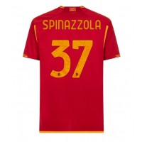 AS Roma Leonardo Spinazzola #37 Hemmatröja 2023-24 Kortärmad